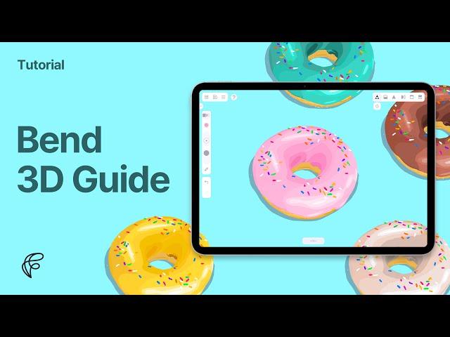 How to draw Donuts  in 3D | Feather Tutorial