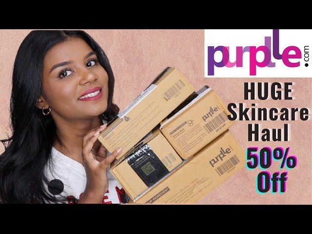 HUGE Purplle Skincare Haul  Purplle Beauty Carnival Sale | Flat 50% off