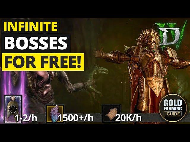 Solo Farm Infinite Tormented Bosses for Free! The Best Way to Farm Mats & Mythics Season 6 Diablo IV