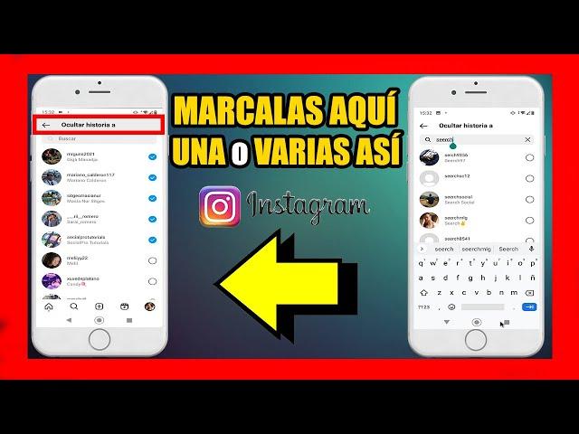 como OCULTAR HISTORIAS en INSTAGRAM A una PERSONA‍️