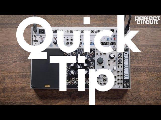 Quick Tip: Snare Drum Eurorack Modular Synthesizer Patch Tutorial