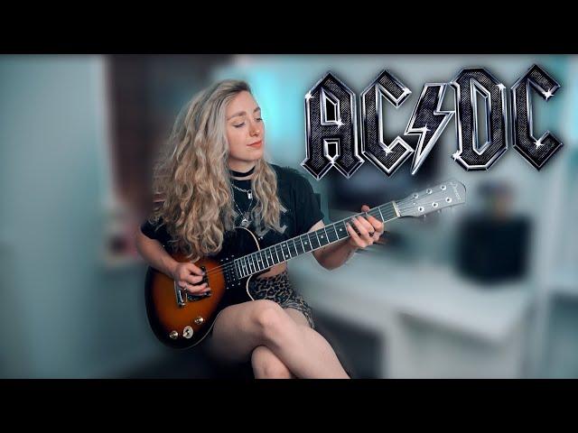 SHOOT TO THRILL - AC/DC | Guitar Cover by Sophie Burrell