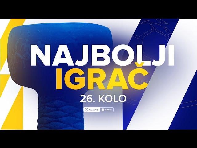 Mozzart Bet Super liga 2024/25 - Najbolji igrač kola Ilija Babić