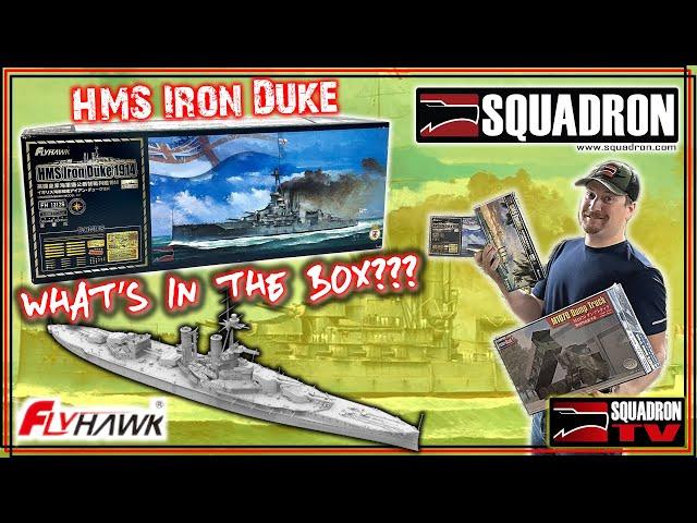 HMS Iron Duke 1/700 Flyhawk Models Plastic Model Kit - What's In The Box??