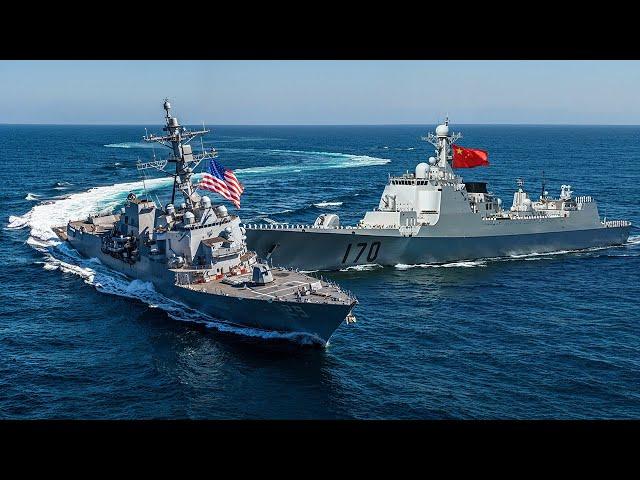 US Destroyer COLLIDES with Chinese Navy Ship, Then THIS Happened...