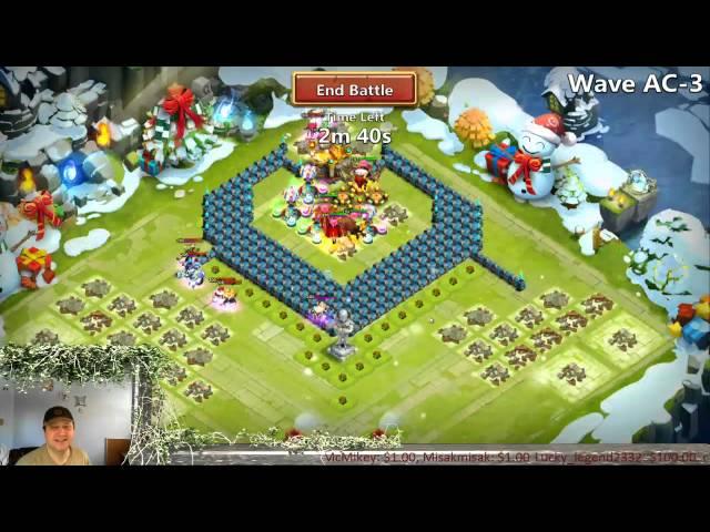 Castle Clash - HBM AC Time To Kill