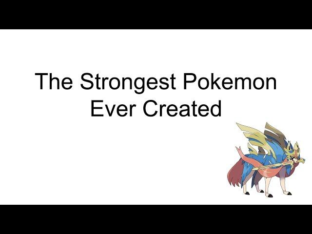 A PowerPoint about Zacian