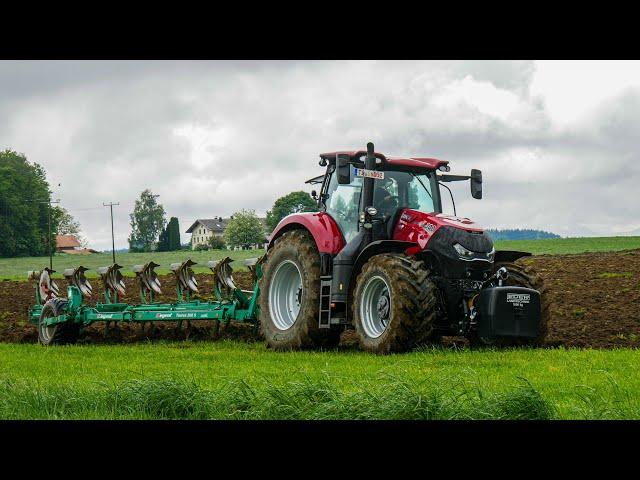 FarmVlog #27 | Kleegras Pflügen mit dem Regent TAURUS 200 S & CASE Optum 300 CVX @Eder-landtechnikDe