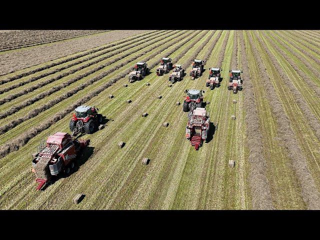 The Crew and Equipment Behind a 240,000 Bale Hay Farm