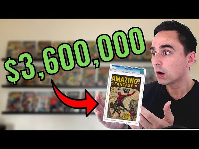 The MOST EXPENSIVE COMIC BOOK EVER!! Heritage Auction Sale of Amazing Fantasy 15 Breaks Record!!