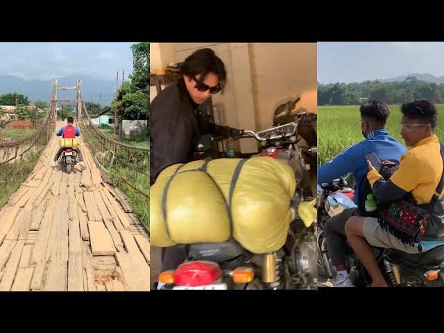 MY JOURNEY SONGPI TO CHAPIKARONG WITH NIGGA #duke250 #interceptor650