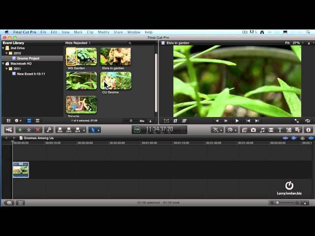 (Revised) Getting Started: Creating a Simple Edit in FCPX - Larry Jordan