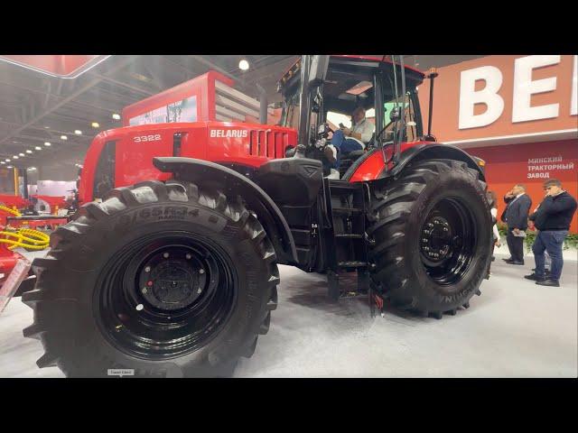 The most expensive in history! New tractor Belarus-3322