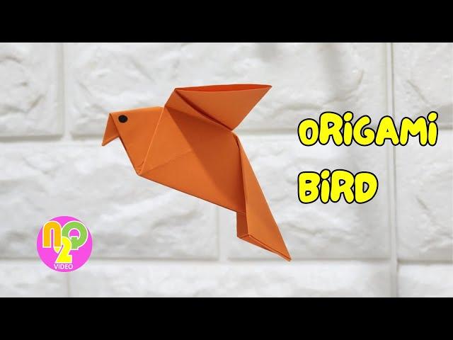 Origami Bird Easy Tutorial | How to Fold Paper Bird