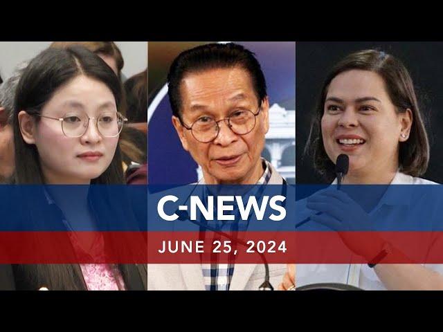 UNTV: C-NEWS | June 25, 2024