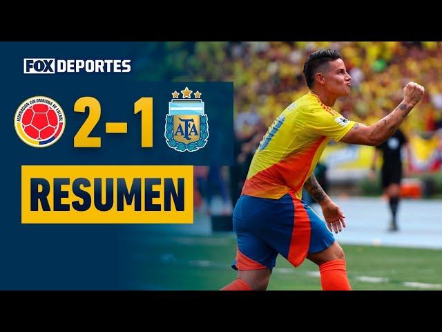  ¡FIN AL INVICTO! | Colombia 2-1 Argentina | HIGHLIGHTS | Jornada 8 | Eliminatorias 2026