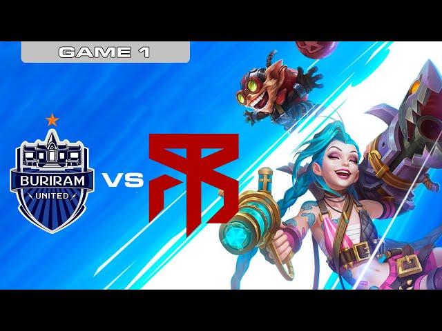 MBR Esports vs Buriram United Esports game 1 SEA Championship 2021