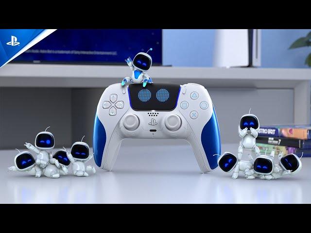 Astro Bot DualSense Controller Reveal | PS5