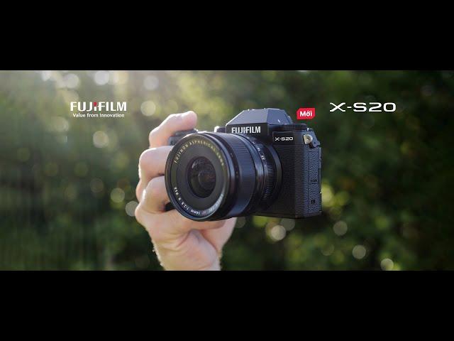 Trên tay nhanh Fujifilm X-S20 - mạnh hơn cả X-T4!