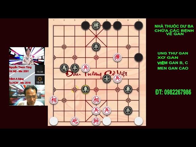 Trận cờ úp nổi danh có 1 không 2 (phần 4) Trềnh A Sáng & Nguyễn Thanh Tùng