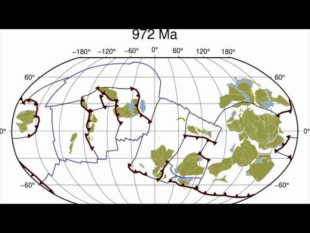 The evolution of Earth’s tectonic plates over the past billion years