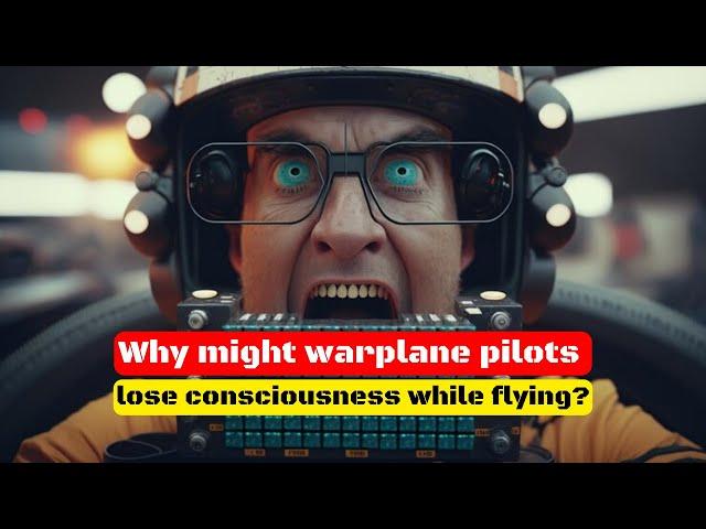 Why might warplane pilots lose consciousness while flying ?