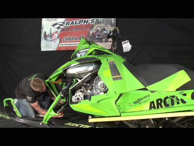 How to Remove Your Hood & Check Fluid Levels Arctic Cat M8