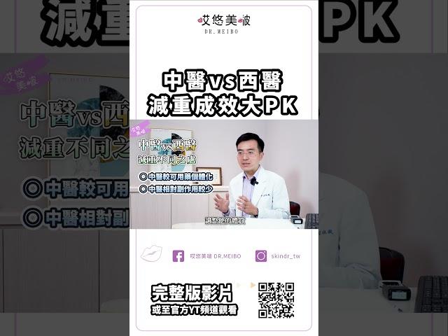 中醫vs西醫減重成效大PK