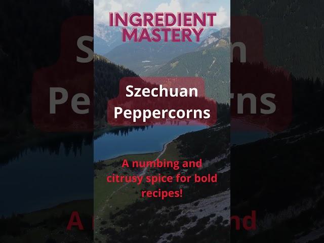 Szechuan Sensation! Elevate Your Dishes. #ingredients #szechuan #spice #cooking #shorts