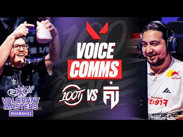 This is how it sounds to STOMP FUT | 100T Masters Voice Comms