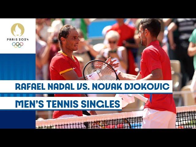  Rafael Nadal vs. Novak Djokovic  | Men's Tennis Singles | #Paris2024 Highlights