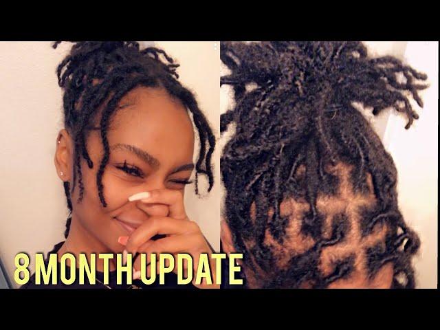 8 Month Loc Journey Update!!!| Locs on Fine Hair | iamLindaElaine