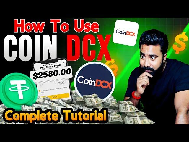  How To Use CoinDCX Exchange  Complete Tutorial for Beginners 