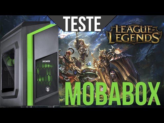 PC MOBA BOX - TESTE NO LEAGUE OF LEGENDS ‹ ChipArt ›