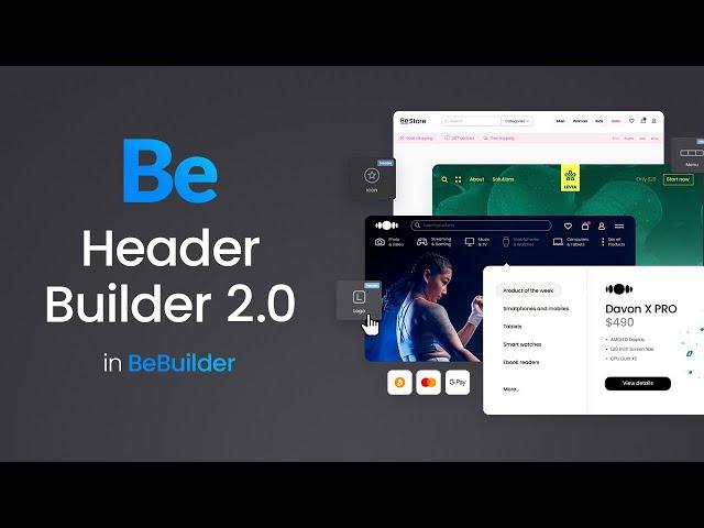 Header Builder 2.0 - #1 Flexbox Website Builder for WordPress