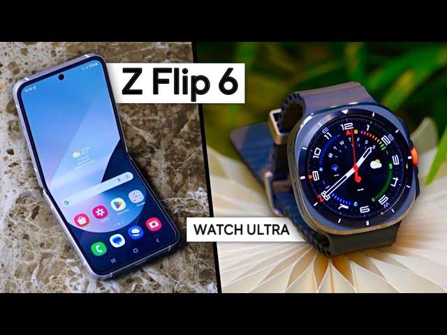 Samsung Galaxy Flip 6 i Fold 6! Genialny Watch ULTRA oraz Watch 7 też ok! [PREMIERA]