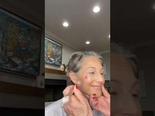 Doing my precious daughter's makeup | Jean Ketcham | Aging But Dangerous