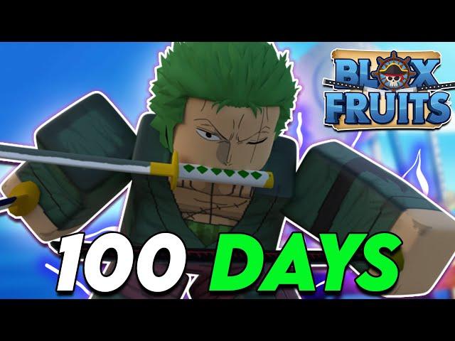 I Spent 100 Days In Blox Fruits...