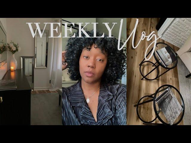 WEEKLY VLOG! BEDROOM MAKEOVER |DECORATE WITH ME|  DIY FURNITURE |NEW HOME DECOR |HOME PROJECTS +more