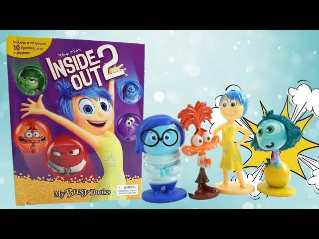 Meet the New Emotions from Disney's New Inside Out 2 Movie My Busy Book