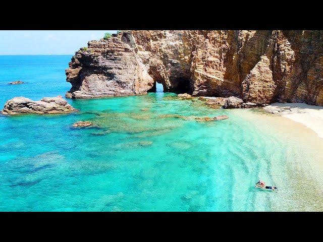 Escape to Paradise: 3 Hours of Tropical Island Drone Footage in 4K