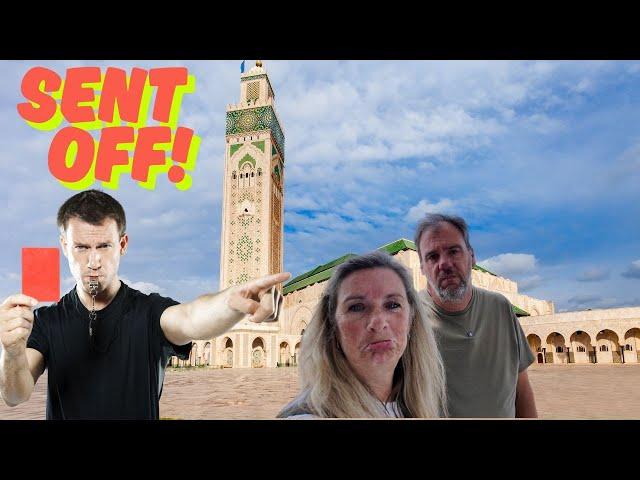 CASABLANCA By Train - KICKED OUT of The Mosque?!