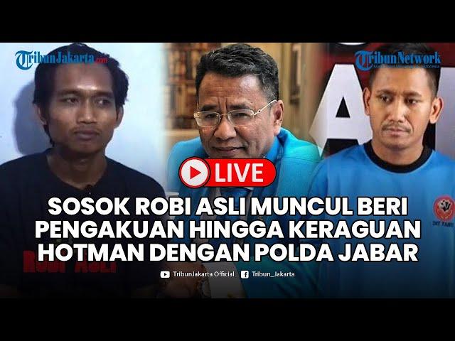  Sosok Robi Asli Muncul Beri Pengakuan soal Pembunuhan Vina hingga Hotman Ragu Dengan Polda Jabar