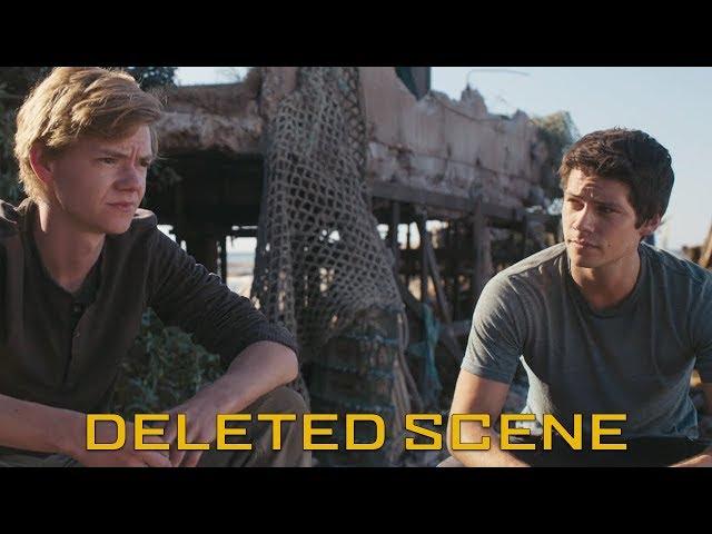 The boys grapple with leaving Minho behind [The Death Cure DELETED Scene]