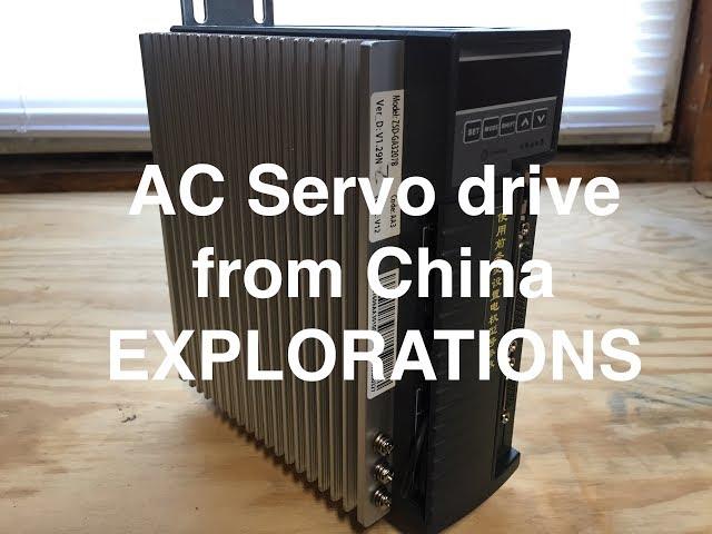 DIY CNC mill: Teardown and "repair" of AC Servo drive from China. Motor brake output explorations.