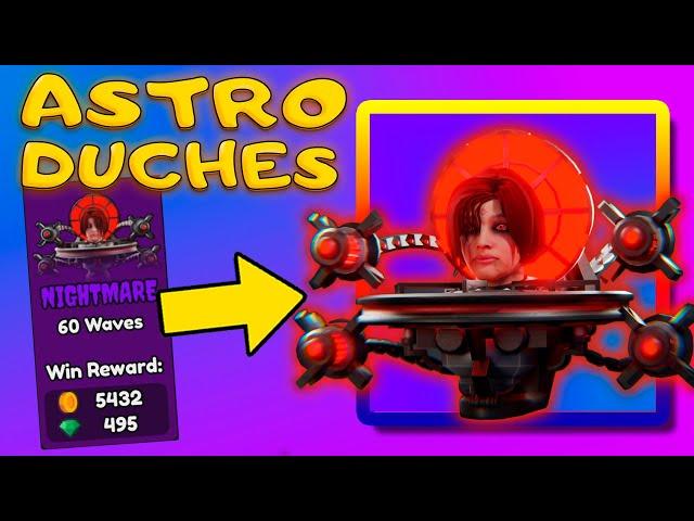 НОВЫЙ ASTRO DUCHESS BOSS И РЕЖИМ NIGHTMARE В SKIBIDI TOWER DEFENSE