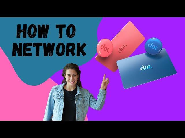 Dot Card Review, How to be the cool kid of Networking | Dr. Victoria, MD