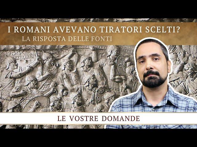 Did the Roman have units of marksmen? [SUB ENG]