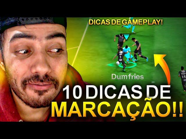 NÃO TOME GOLS!  10 DICAS DE MARCAÇÃO NO FC MOBILE  | DICAS DE GAMEPLAY EP. 01