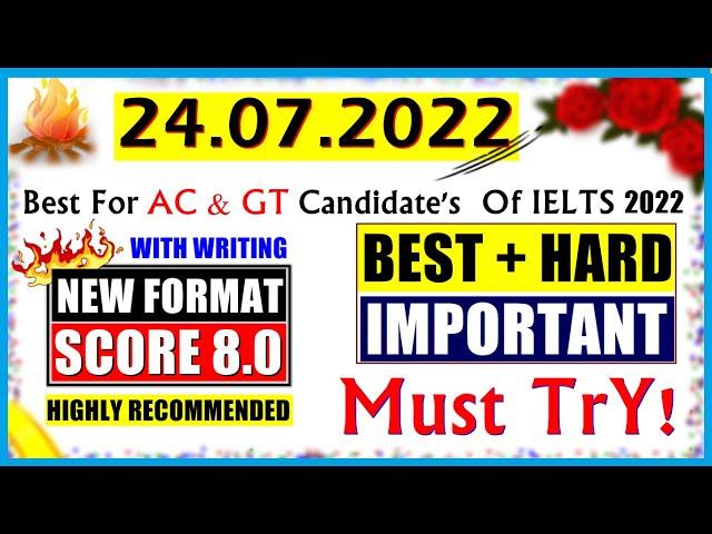 IELTS LISTENING PRACTICE TEST 2022 WITH ANSWERS | 24.07.2022